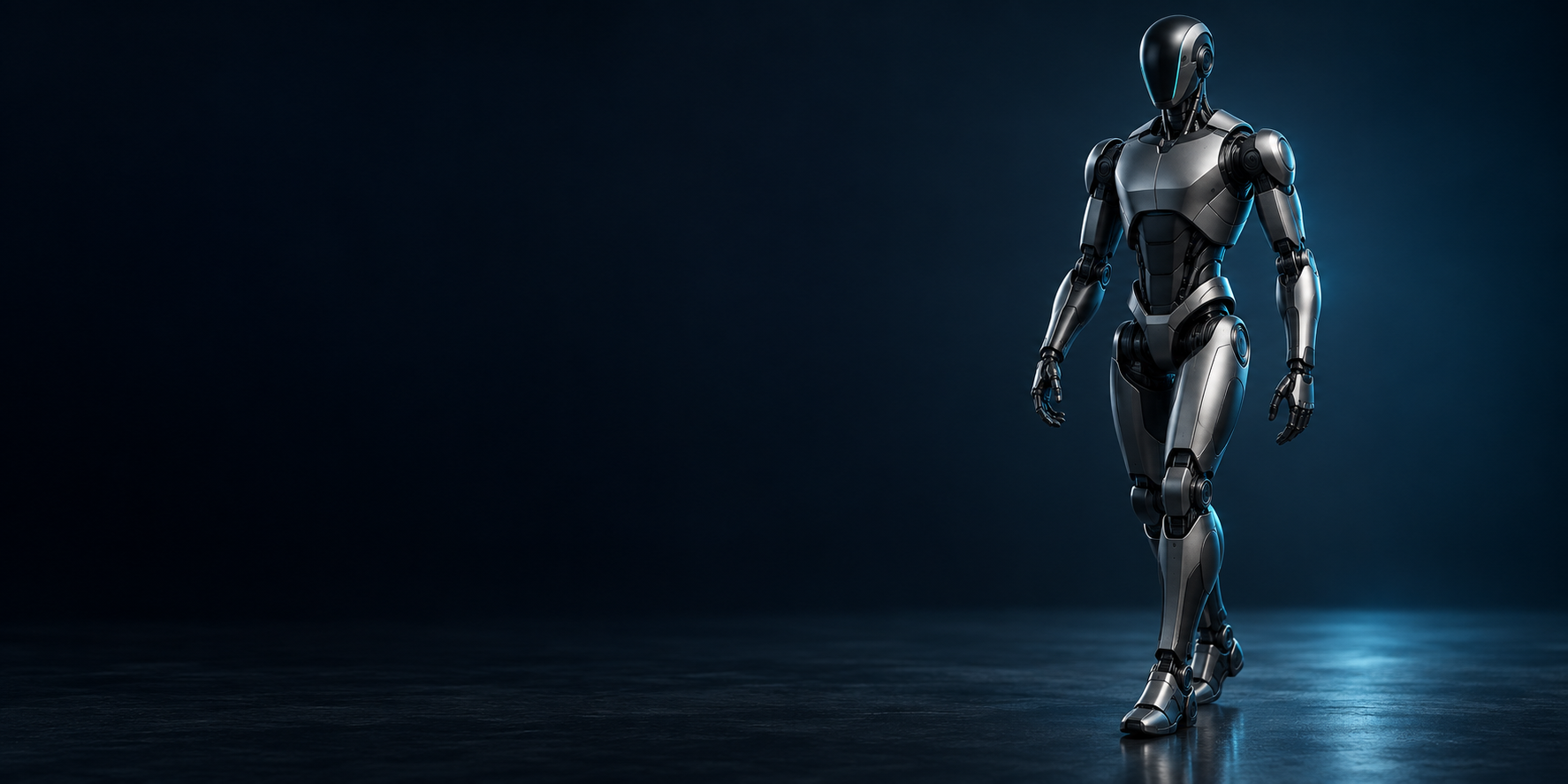 Concept render of a humanoid robot